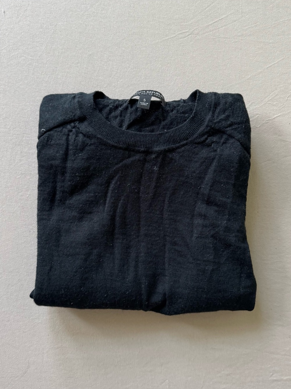 Banana Republic MERINO WOOL CREW-NECK SWEATER